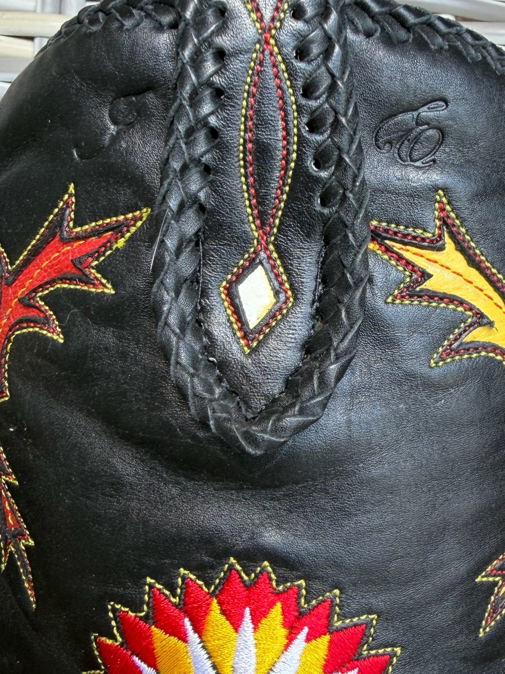 Frye x Jennifer Estes Alligator Cowboy Boots 10 B Western Rodeo Cowgirl - Picture 9 of 15